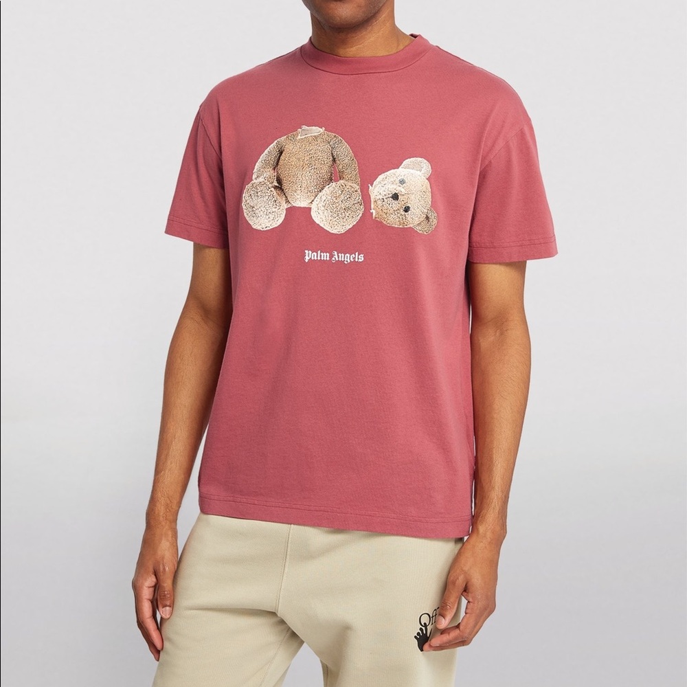 NWT Palm Angels Bear Crewneck T-Shirt
